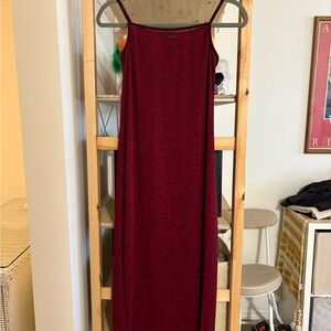 Vintage Limited Too Burgundy Maxi Dress